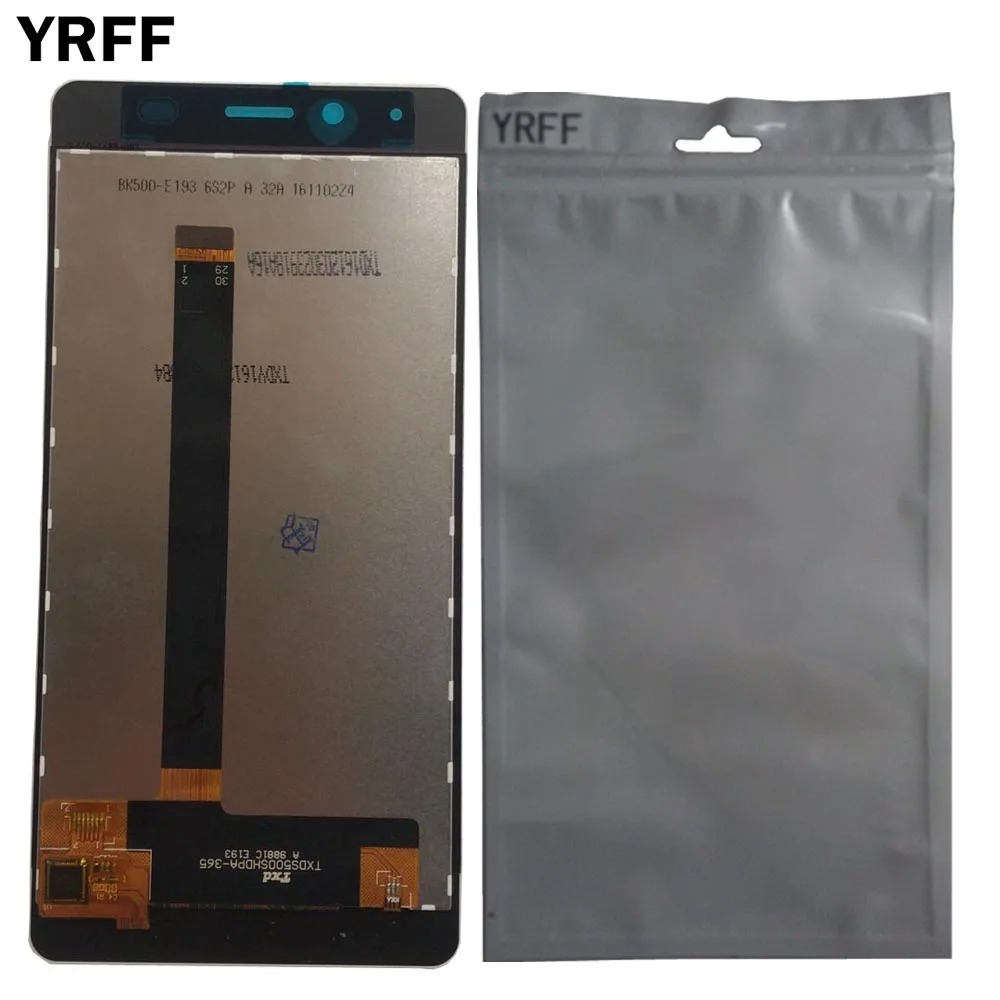 ЖК дисплей YRFF для BQ 5060 BQS S + сенсорный экран сборки сменные инструменты защитная
