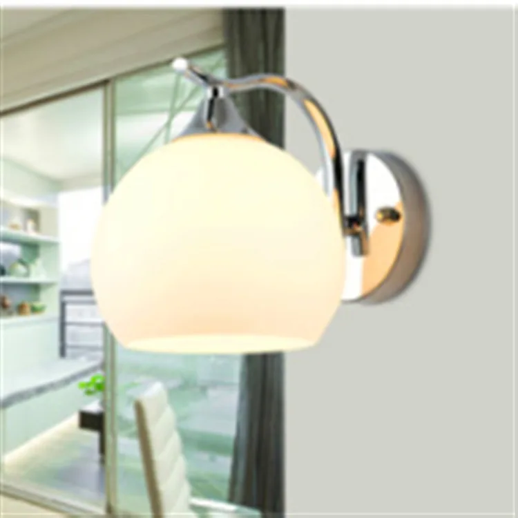 

Китайская современная стеклянная настенная лампа подходит для отелей и прочих мест, прохода, спальни, гостиной
