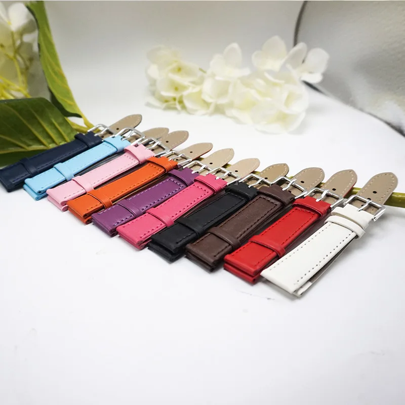 Ремешок для часов карамельных цветов однотонный плетеный браслет 10 шт. 12 мм 14 16 18