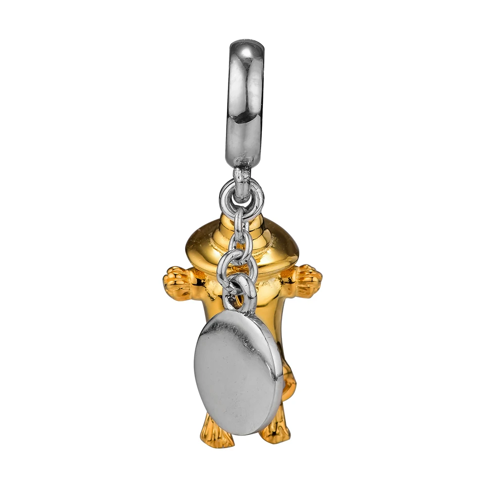 CKK Golden Scarecrow Guardian Charm Bead Fit Europe Bracelets charms Sterling silver 925 original Beads for jewelry making |