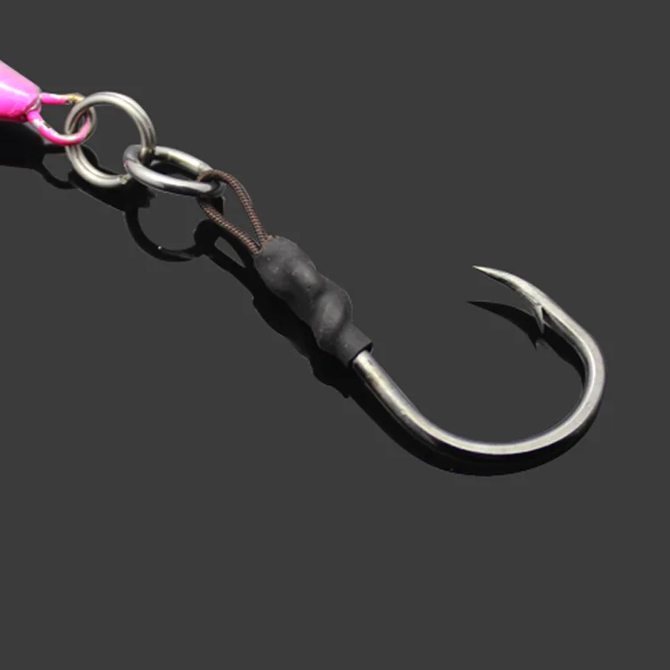 

5PCS 10.5cm 80g Grow Slow Jigging Lure Metal Spoon with Fishing hooks Sea Fishing Metal Jig Zebra Fishing Baits