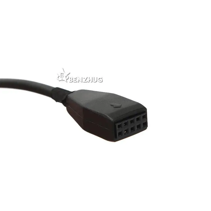 Auto USB Interface 3.5mm Audio Aux-in Adapter Cables Fits For BMW E46 CAR VAN | Автомобили и мотоциклы