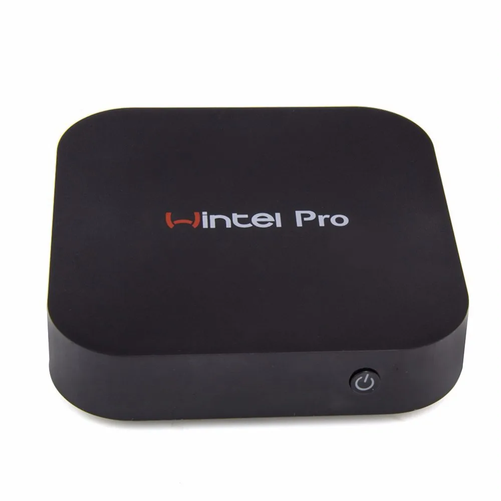 Wintel Pro W8 TV Box Win10 Mini PC Z8300 4 ядра 2 ГБ/32 Гб Bluetooth 4K * 2K HDTV Smart STB мультимедийный плеер|player