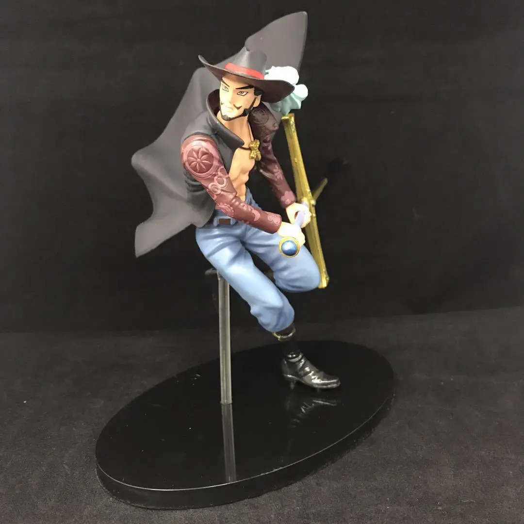 One Piece Mihawk action figure Anime 18.5cm DX Model Toys Doll Decoration pvc Classic Collection For Children Gift | Игрушки и хобби