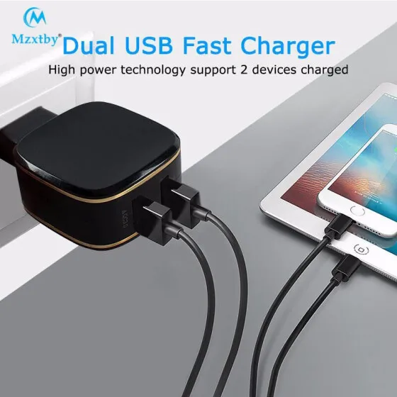 Mzxtby Quick Charge 5V4. 5A EU US QC3.0 USB Turbo Wall высокоскоростное дорожное зарядное устройство для SAMSUNG HUAWEI Zenfone 3 htc 10 LG G5 для iPhone