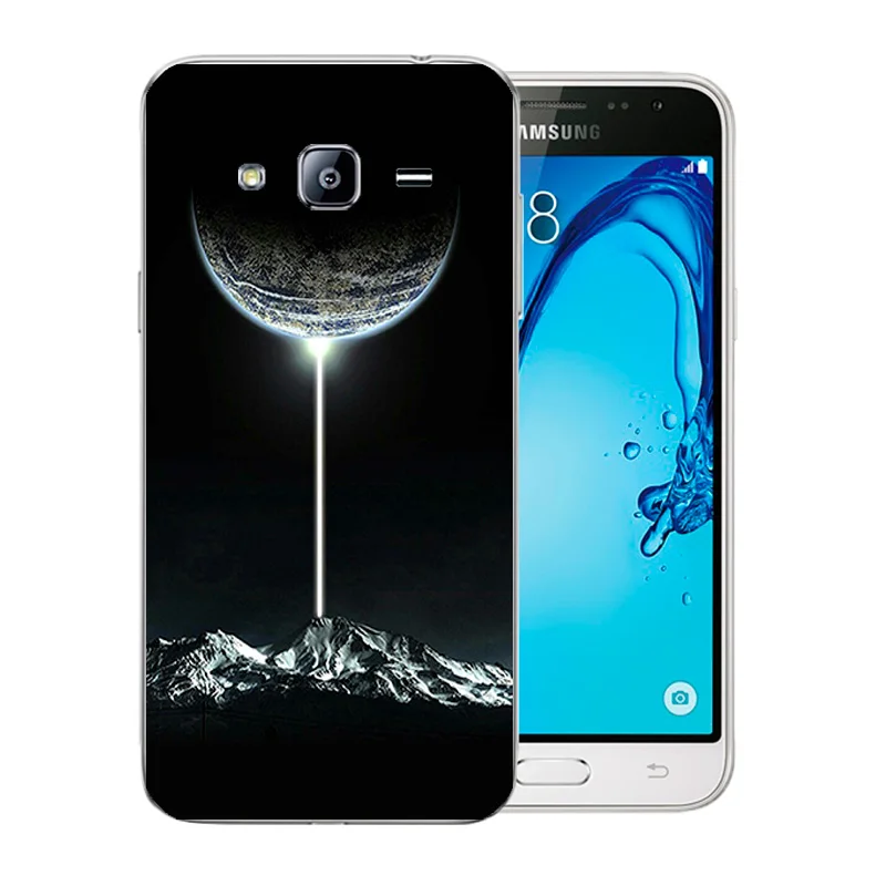 Силиконовый чехол для Samsung Galaxy J3 2016 j310 Прозрачный телефона 5 0 дюйма (2016)