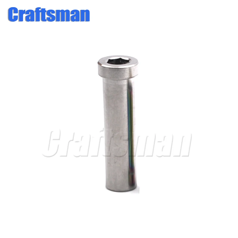 Silver Craftsman titanium Ti GR5 13 мм/15 мм/17 мм/23 мм/25 мм/33 мм встраиваемые велосипедные тормозные болты Зажимная гайка для MTB/шоссейного велосипеда - Цвет: Silver