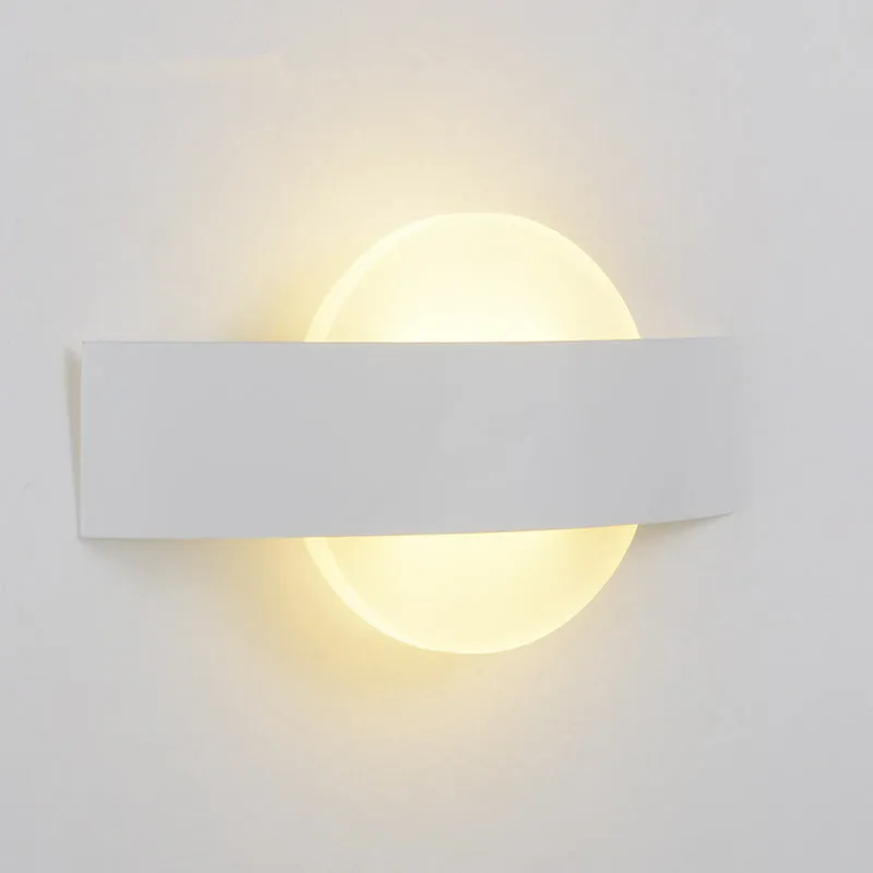 Moon дизайн настенные светильники прикроватные Спальня фойе исследование коридор