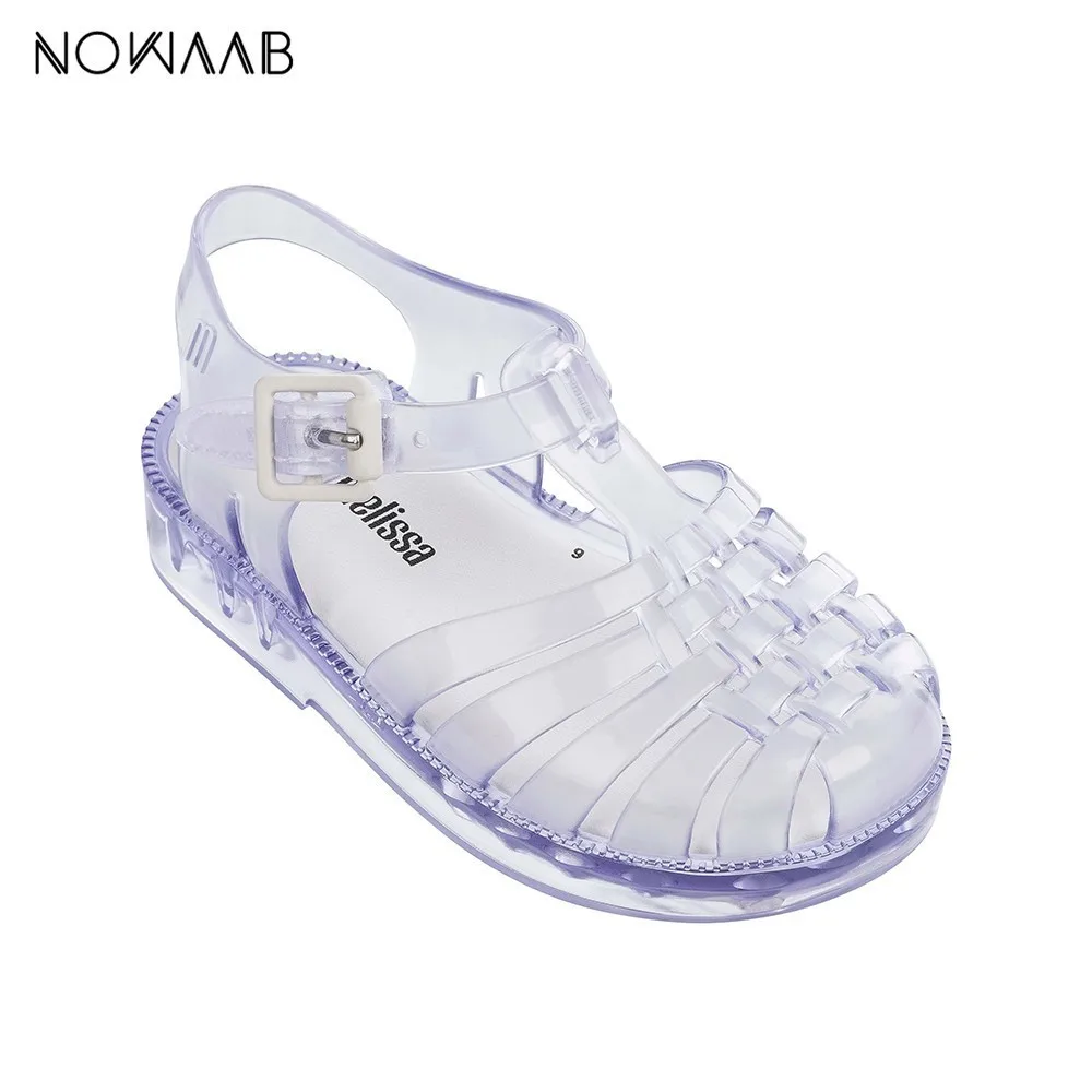 Оригинальные римские сандалии для девочек Mini Melissa 2019 летние желе мальчиков