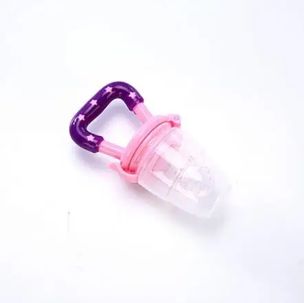 Pink M Узнать для кормления питья воды соломенная ручка Кормление Инструмент детские соски свежий еда, молоко бутылочки для кормления соска Прямая - Цвет: Pink M