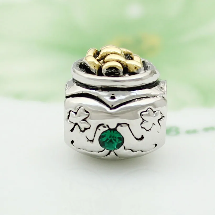 Бесплатная доставка Европейский ретро-браслет в виде клевера форме ирландского