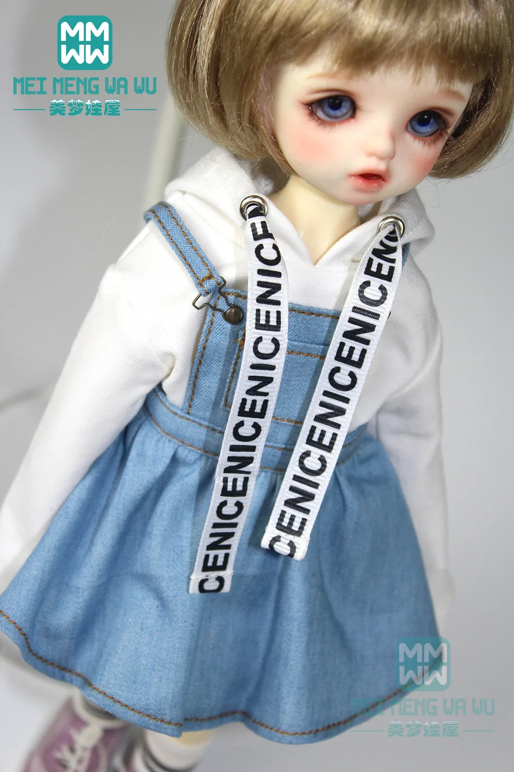 Одежда для куклы подходит 30 см 1/6 BJD YOSD кукла модное платье на бретелях розовый