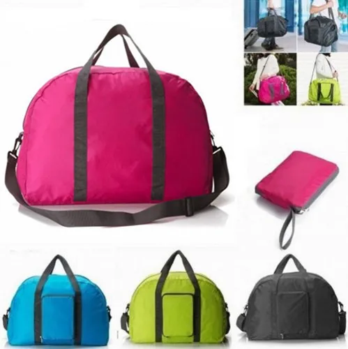 Прямая поставка нейлоновая модная Водонепроницаемая дорожная сумка большой