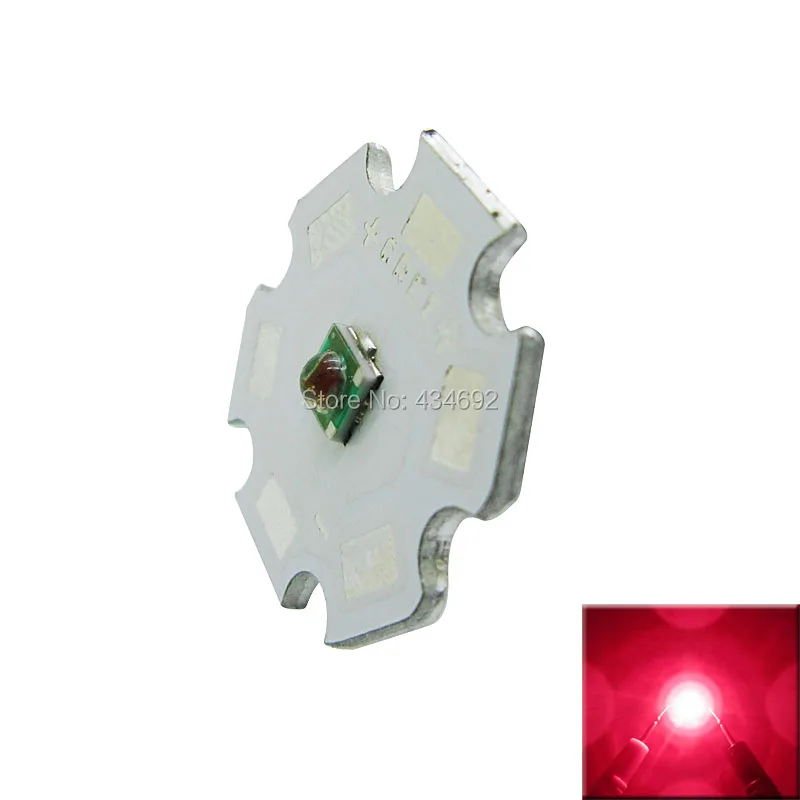 Оригинальный 1 Вт 3 Cree Xlamp XPE XP E фото красный 655 нм 660нм 2 5 В 350 1000ма светодиодные