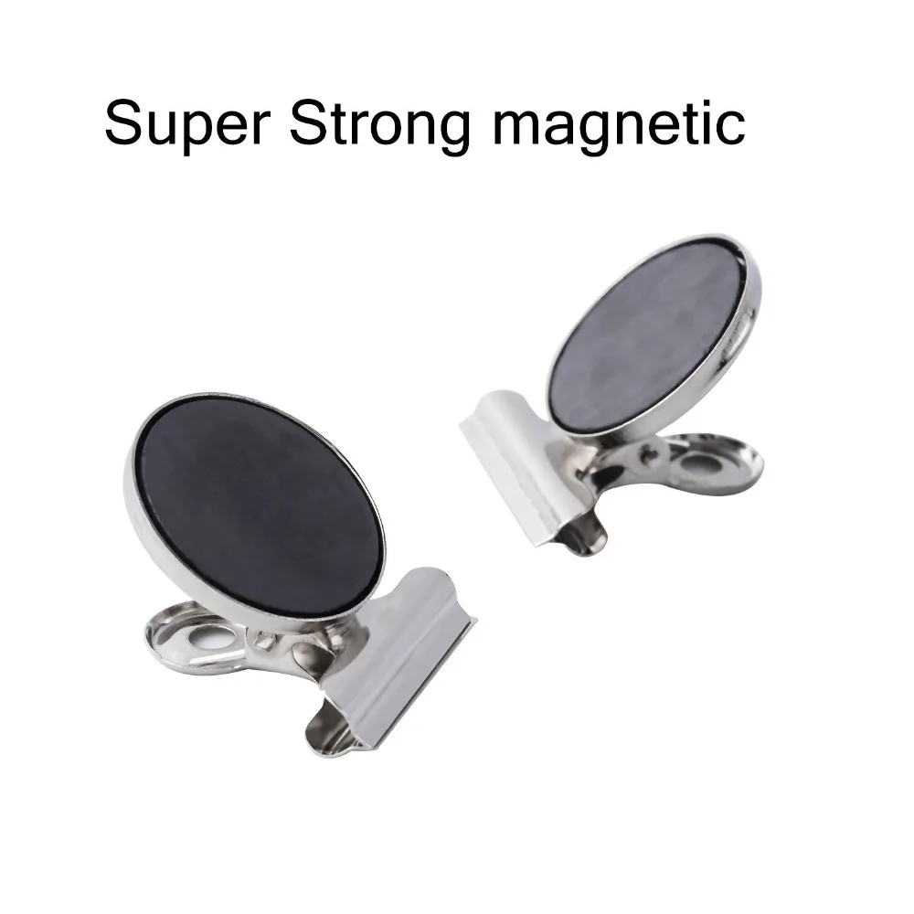 2 шт. магнитные зажимы для холодильника прочные с защитой от царапин записей