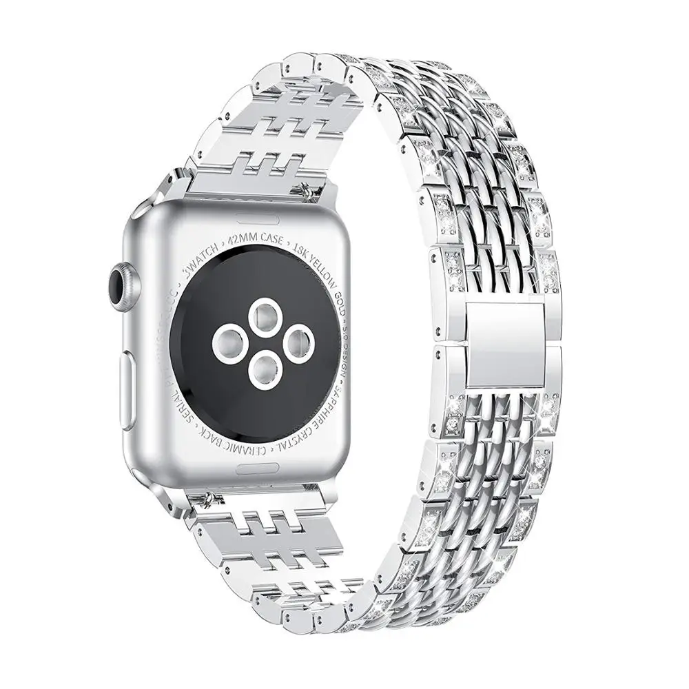 Наручных часов Apple Watch версии металлический браслет из нержавеющей стали ремешок