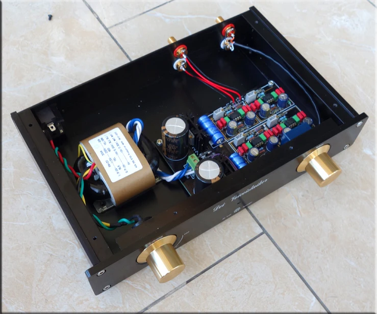 Готовый немецкий предусилитель MBL6010D усилитель AD797 HiFi Pream|Усилители мощности| |