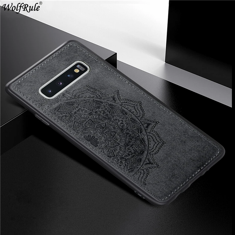 

Case For Samsung Galaxy S10 Case Magnetic Fashion Style Shockproof Fabric Cloth Case For Samsung S10 Cover For Samsung S10 S 10