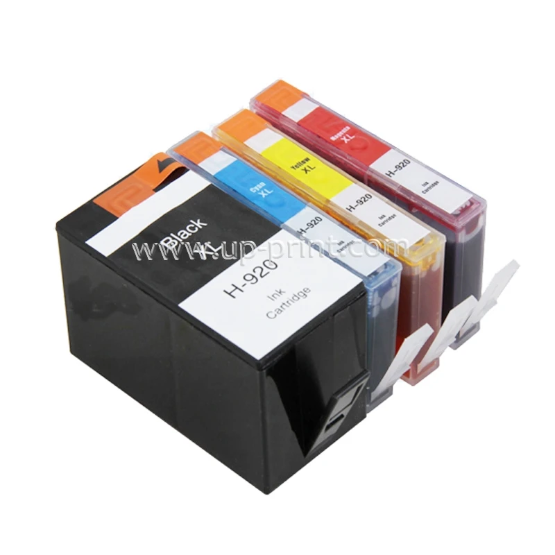 4 совместимый чернильный картридж для HP 920XL Officejet Pro 6500a 7000 6000 6500 6500A 7500 с чипом |