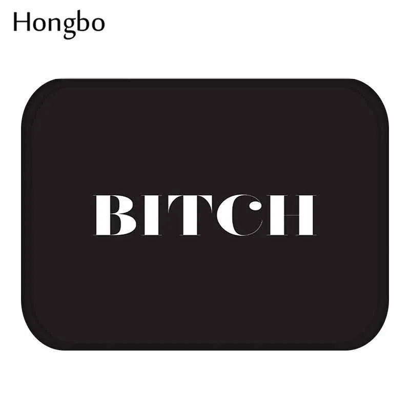 2 Hongbo Добро пожаловать, домашние коврики для прихожей, цветные забавные буквы, геометрический узор, фланелевые коврики, домашний декор, коврики - Цвет: 2