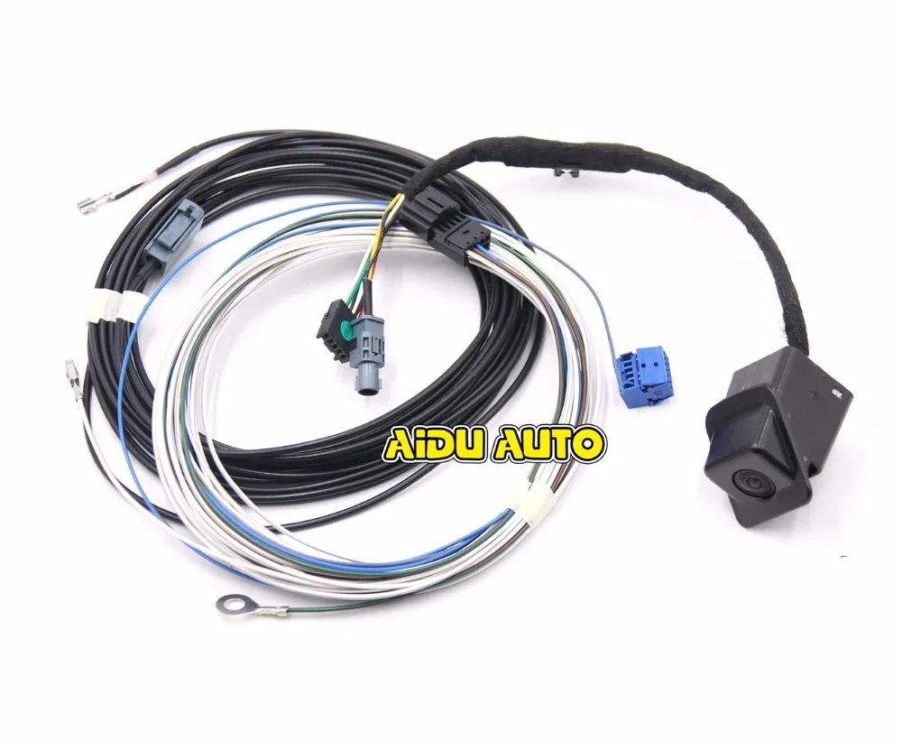 Для VW SCIROCCO RCD330 Plus MIB радиоприемник камера заднего вида низкая камера комплект