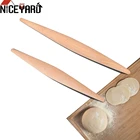 Скалка для теста, деревянный антипригарный ролик с двойным наконечником для приготовления теста, вареников, пирожных, макаронных изделий, 23 см28 см