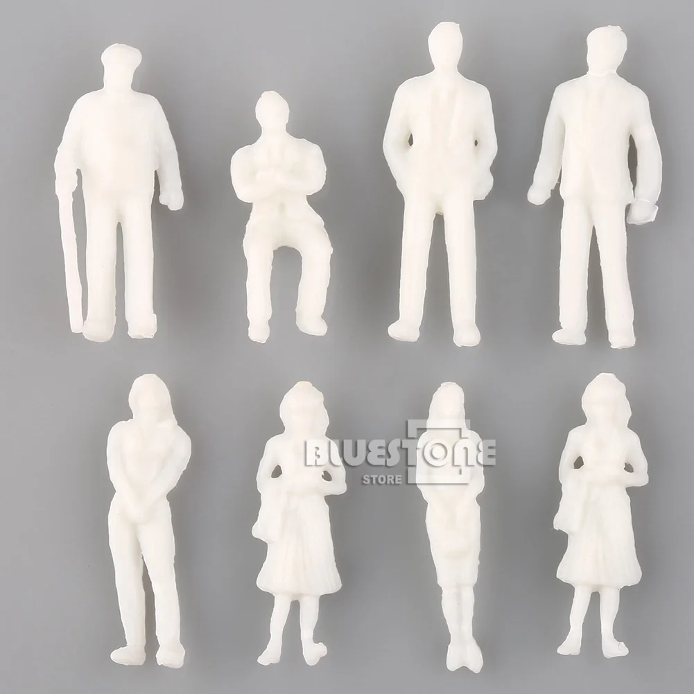 1 набор из 100 моделей поезд человек фигура пассажиров 1: Хо весы игрушки|ho scale|set