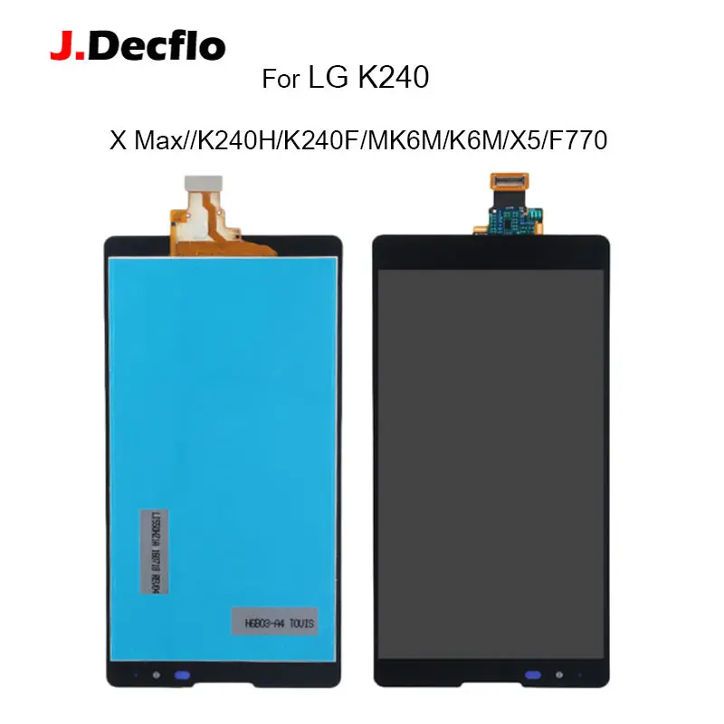 100% протестированный оригинальный для LG X Max ЖК экран K240 K6M X5 F770 дисплей с сенсорным