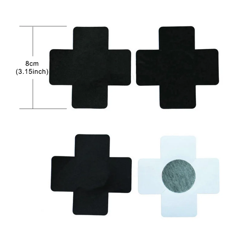 Накладки на соски самоклеющиеся одноразовые 7 цветов выбор 50 пар (100