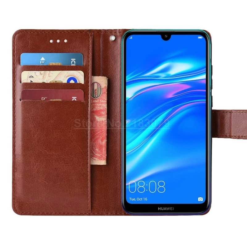 Huawei Y9 Y6prime P Smart Plus 2019 Nova 4E 3i P30 P20 Pro Lite Leather Wallet Case For Honor 10i 20i 8A 8X 8S 8C Cover | Мобильные