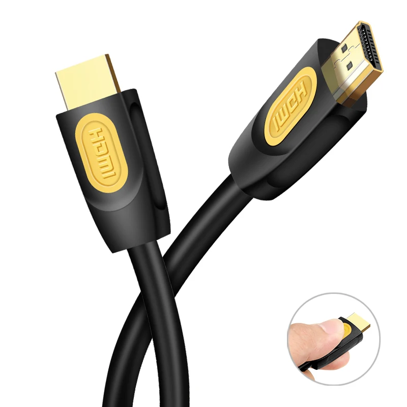 HDMI кабель к 2 0 Jack Переключатель 4 K 3D Аудио Видео позолоченный удлинитель для ТВ