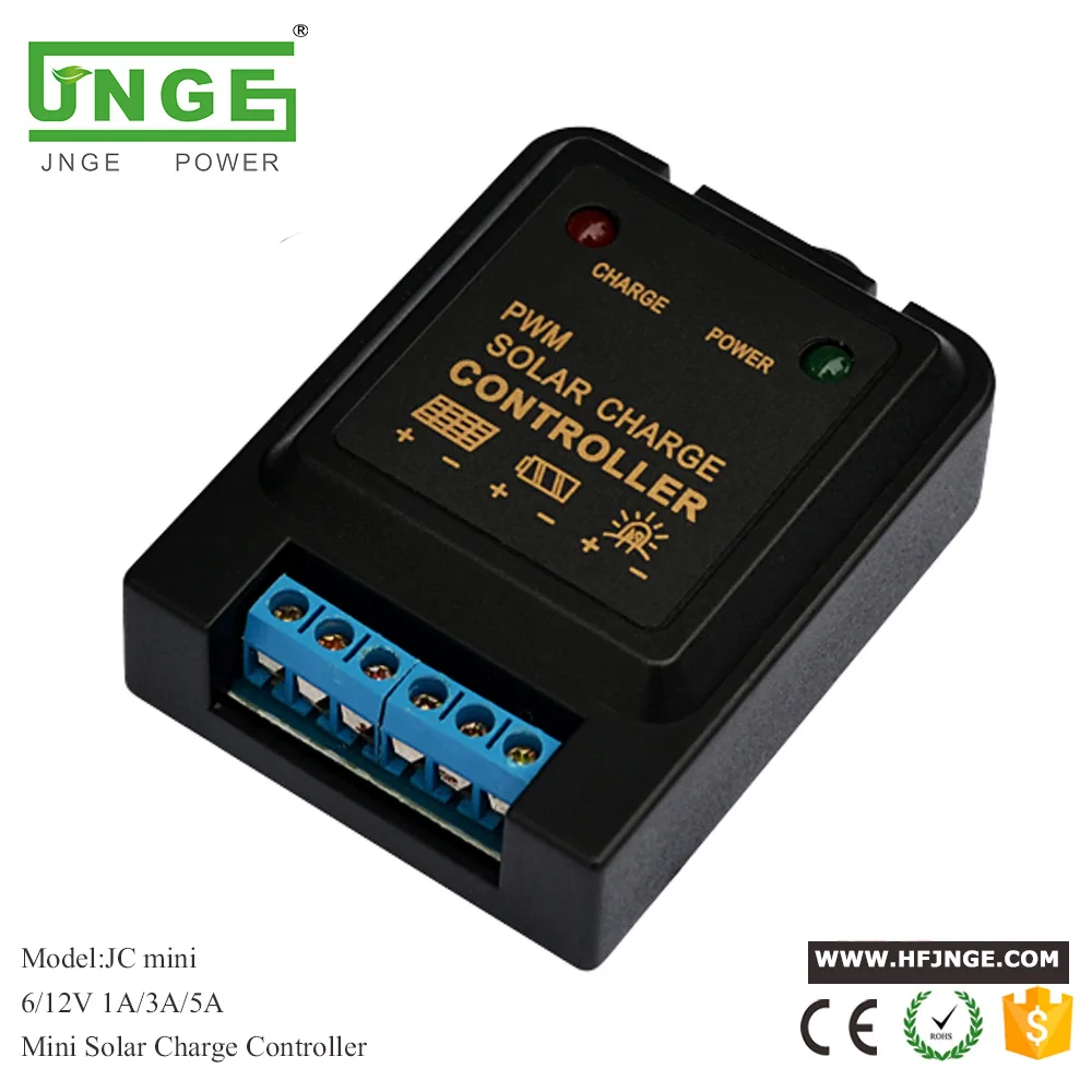 JNGE POWER Smart 3А 6 в 12 В мини солнечная панель светодиодный контроллер уличного