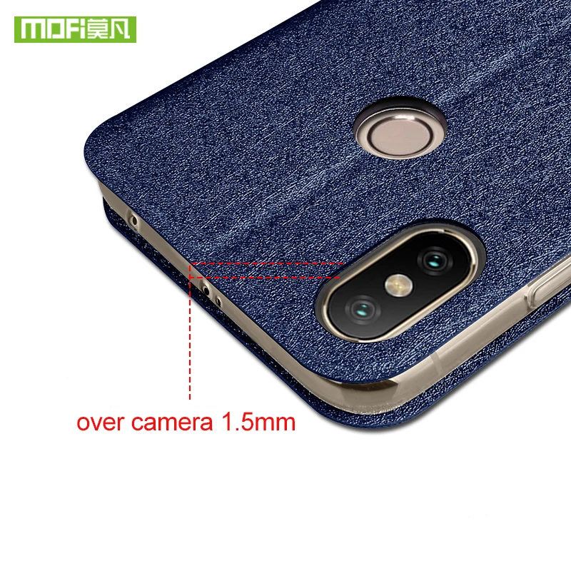Mofi for xiaomi a2 lite case silicone back cover mi Flip Leather TPU fundas 5.84 inch |