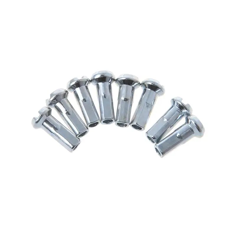 Description Picture 4 of item50 Pcs/Set Bicycle Spoke Cap 14G 12mm Steel Metal Cover MTB Bike Parts Fixed Gear Folding Bikes Universal Practical Protective