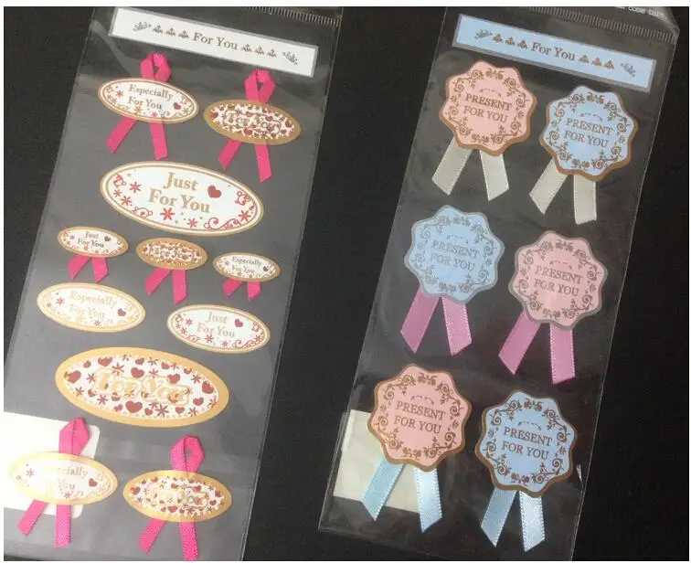 Винтажная наклейка в форме кролика Подарочная украшение оптовая продажа