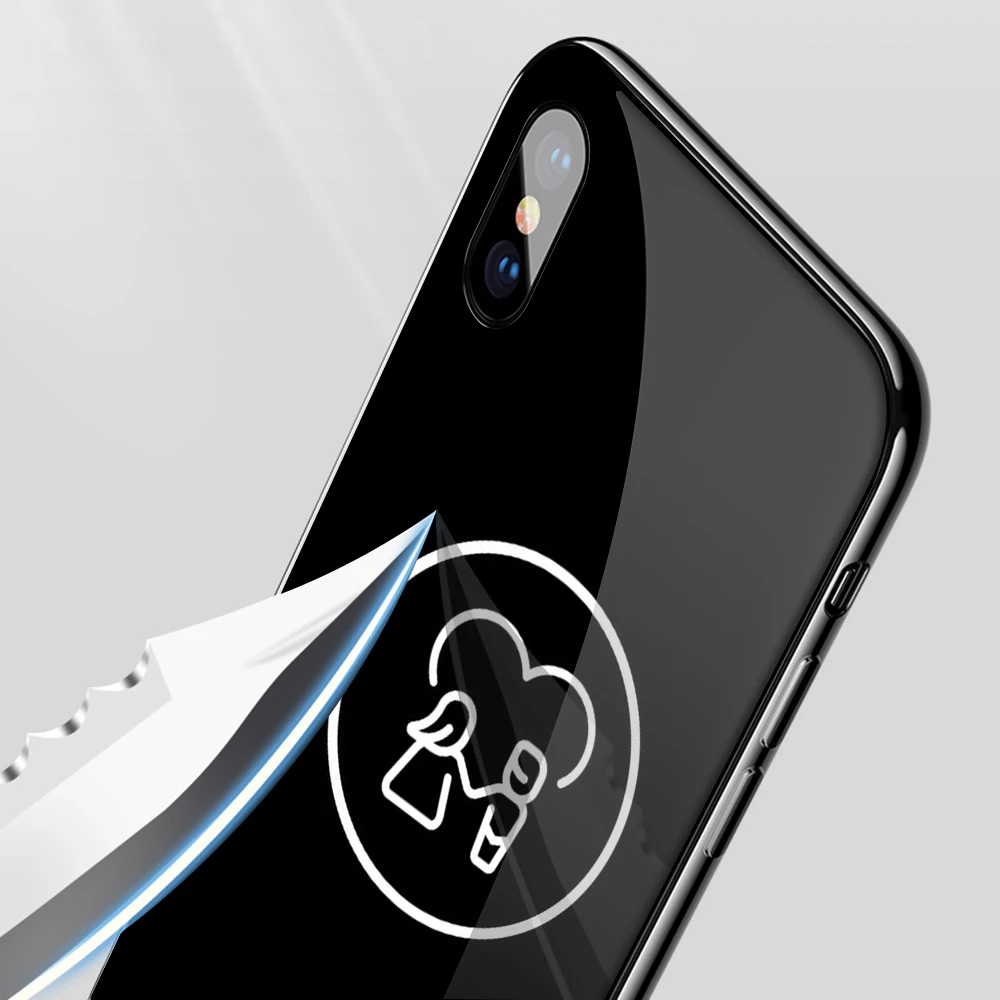 Чехол из закаленного стекла для iPhone 6 6S 7 8 Plus 5 5S XR X XS 11 Pro MAX | Мобильные телефоны и