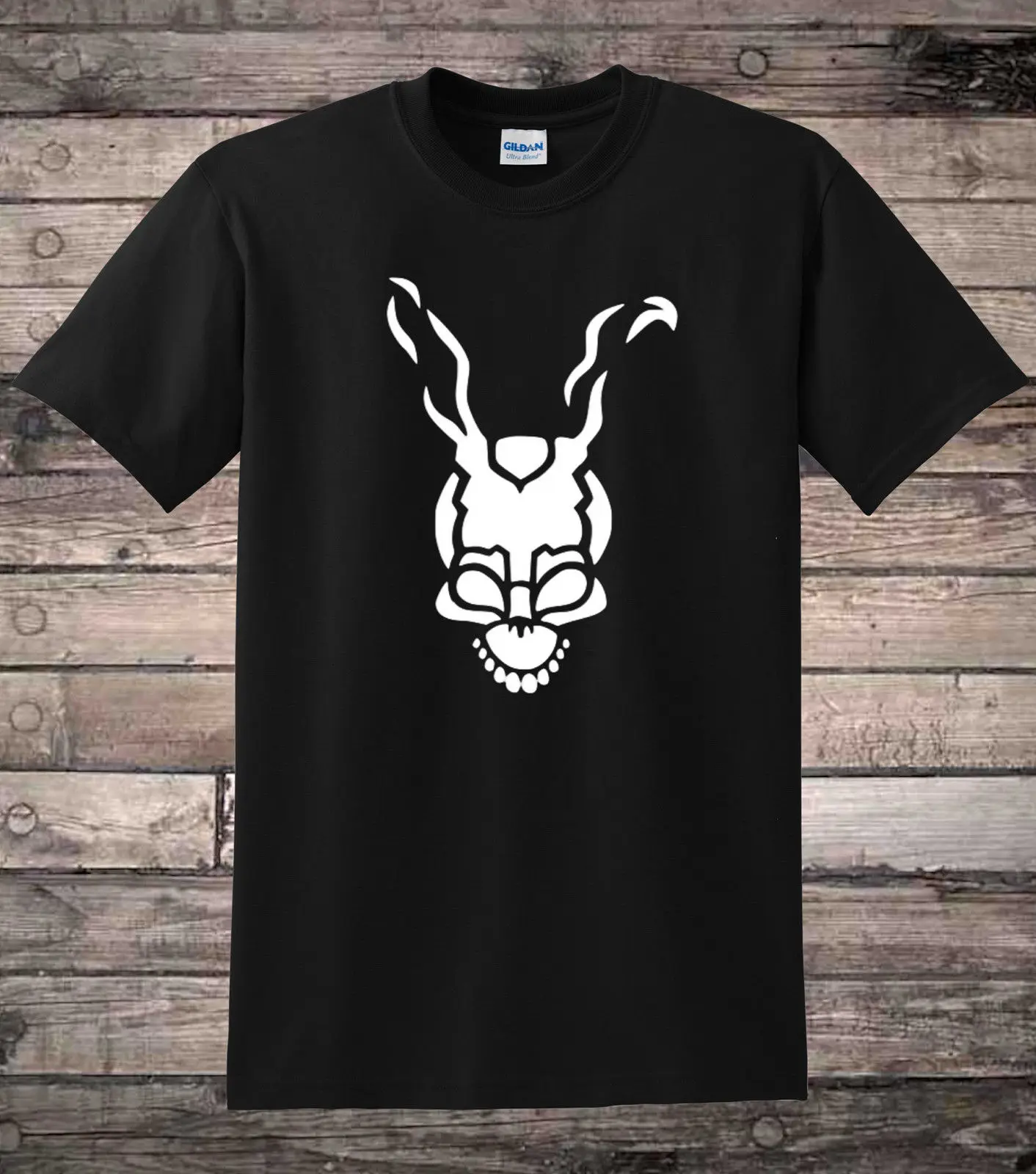 Donnie Darko маска Френка Футболка мужская футболка с коротким рукавом Новинка 2017