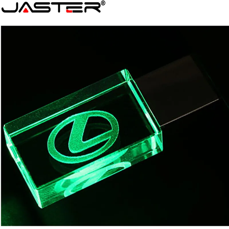 JASTER lexus crystal+ металлический USB флеш-накопитель 4 ГБ 8 ГБ 16 ГБ 32 ГБ 64 ГБ 128 Гб Внешняя карта памяти u диск