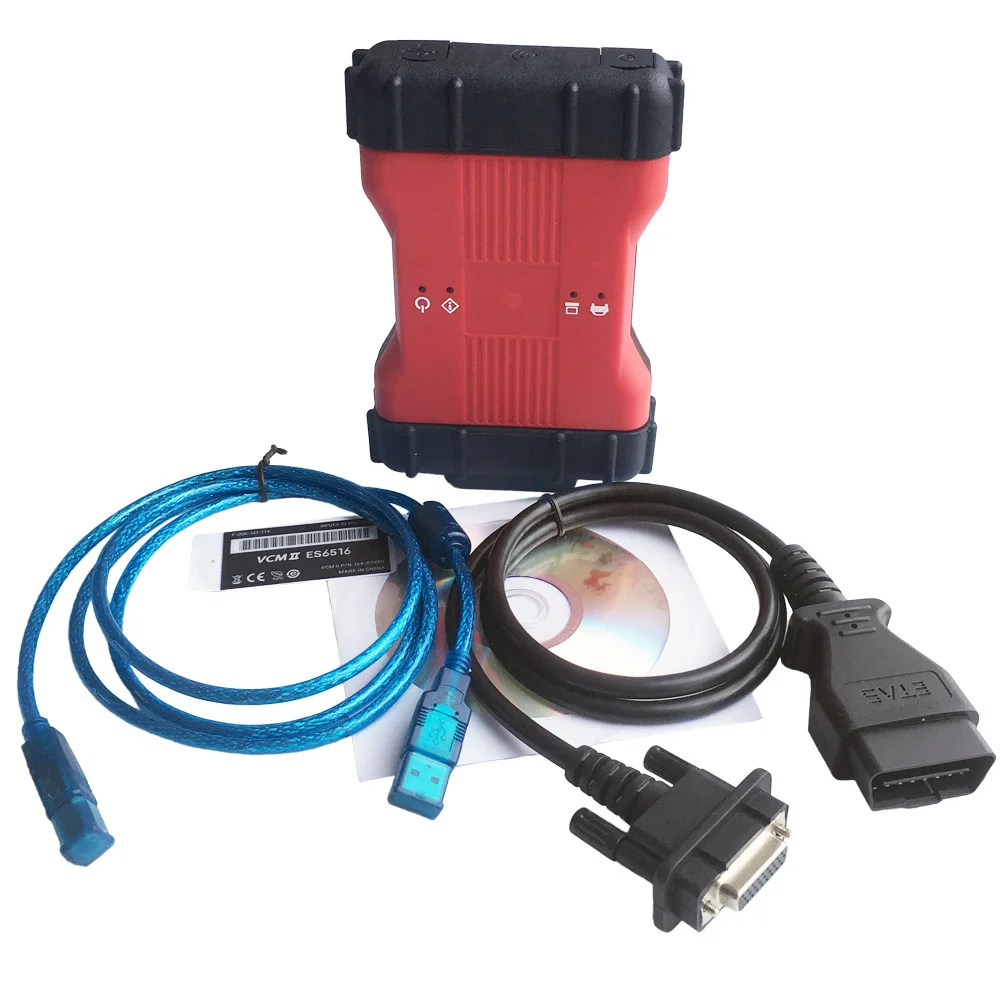 VCM II VCMII диагностическая система для Ford VCM2 IDS V113.01 / V98 2 интерфейса двойной PCB OBD2