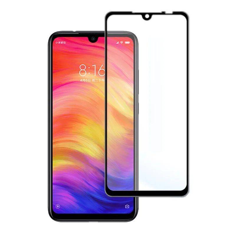 9H закаленное стекло для Xiaomi Redmi Note 7 полная защита экрана смартфон оригинал note7 4 ГБ