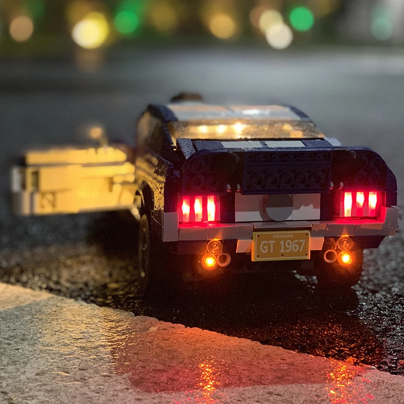 1471 шт Строительные блоки Совместимые LGSet Creator Expert Technic 21047 10265 Fords Mustang Gt500 автомобильные кирпичи игрушки подарки