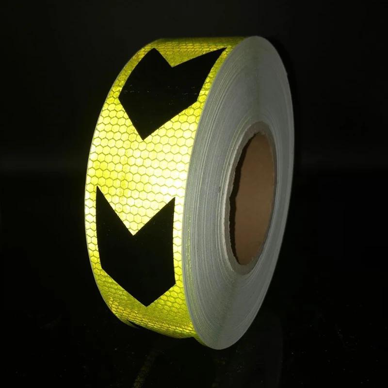 

5cmx50m Reflective Safety Stickers Night Driving Waterproof Wide Reflective Stickers Warning Tape car Accessories