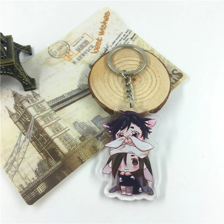 Anime Dororo key chain Hyakkimaru fashion novelty cute funny cartoon acrylic keychain pendant jewelry Phone Pendant Decor | Украшения и
