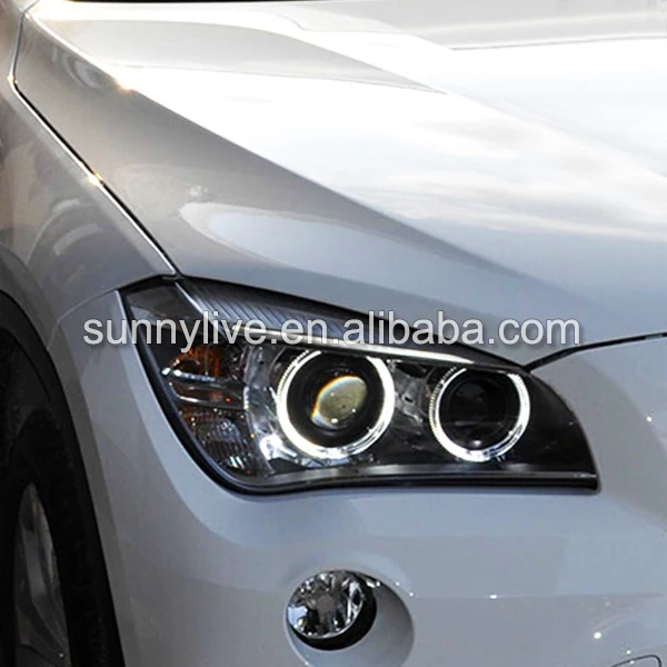 Для BMW X1 E84 Светодиодные ленты Ангельские глазки головной светильник D1S HID