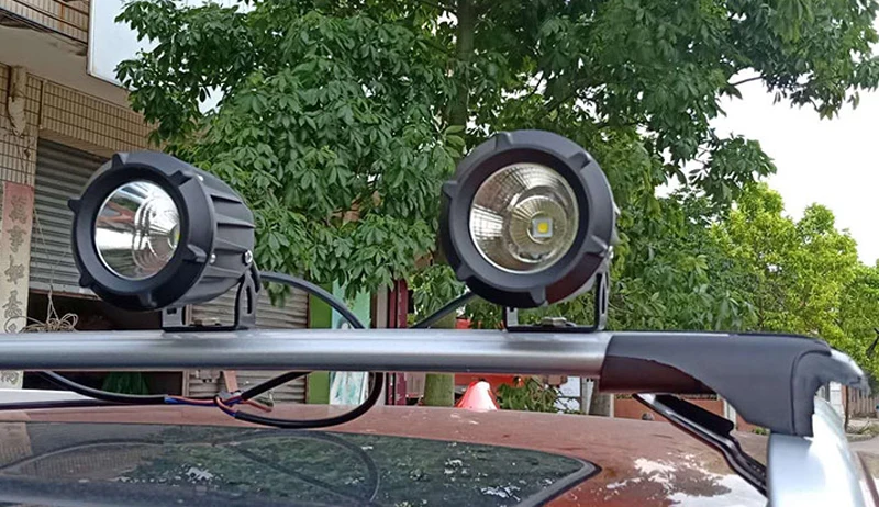 Внедорожные Авто светодиодные фары, бампер Bullbar прожекторы 4x4 автомобиля противотуманных фар мотоцикла вождения пятно дневного света Водонепроницаемый DRL фары