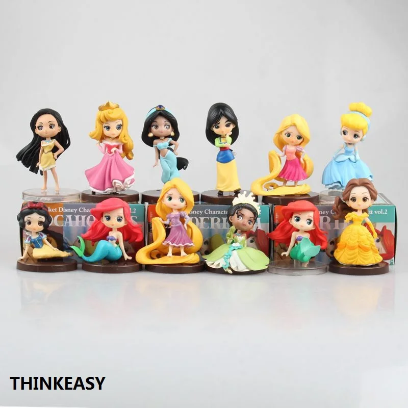 ThinkEasy My Kid милая маленькая принцесса Анна и Эльза София с держатель для игрушки