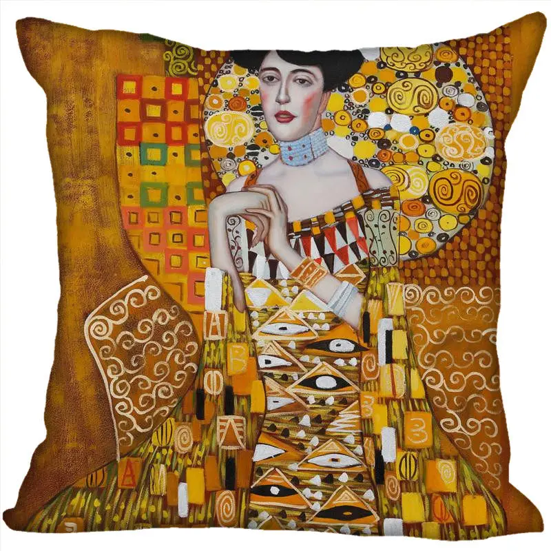 Новый золотой художник Художник картина Густава Климта 45X45 60x60 см мягкие