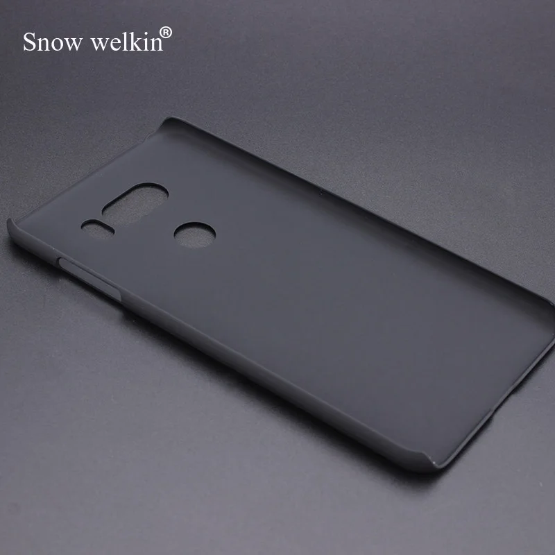 Роскошный прорезиненный матовый пластиковый жесткий чехол Snow Welkin для LG V30 / + V30S