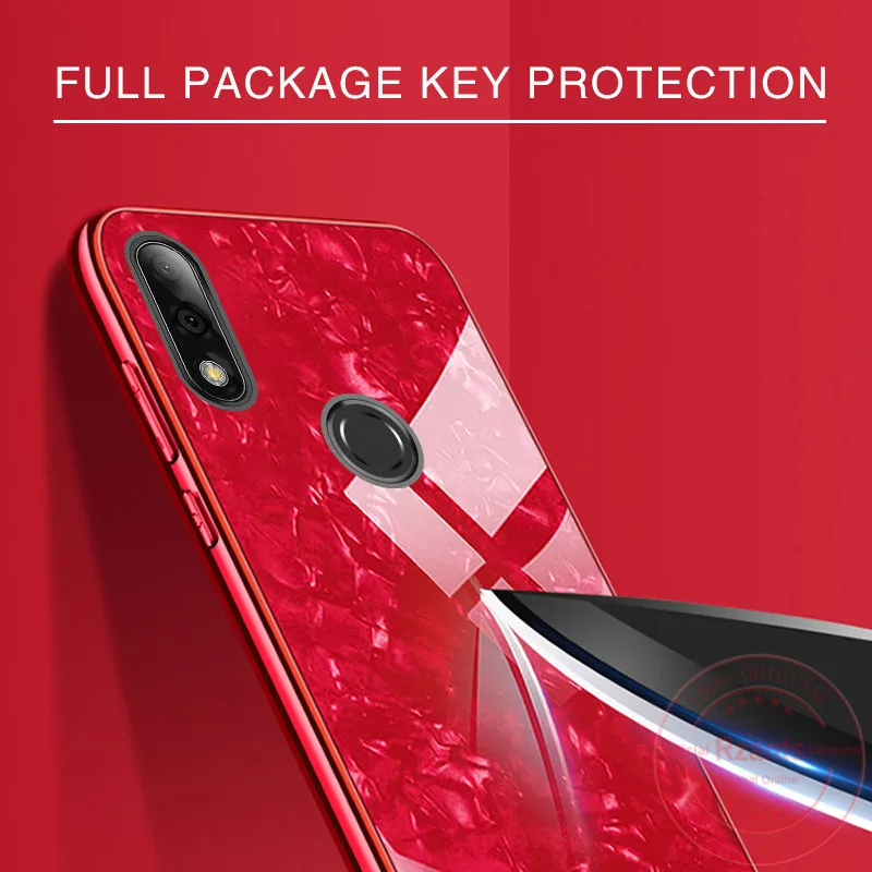 Rzants чехол для телефона huawei Nova 3i симпатичный прекрасный Стекло против царапин