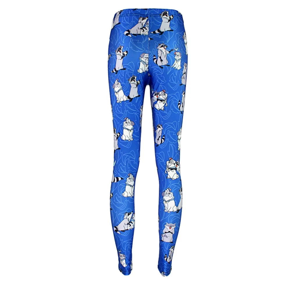 

Elastic Casual Pants 3D Digital Printing Fox and the dog Pattern Women Leggings 7 sizes Fitness Clothing Free Shipping